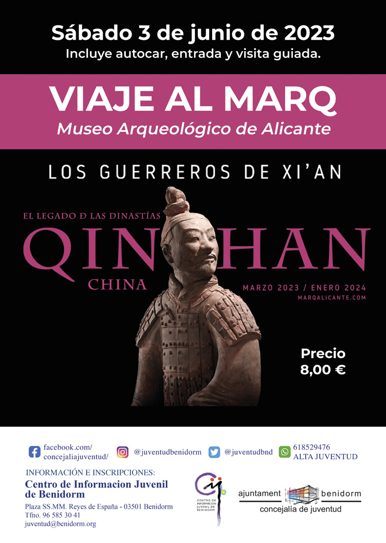 Viaje al MARQ Guerreros de XI´AN