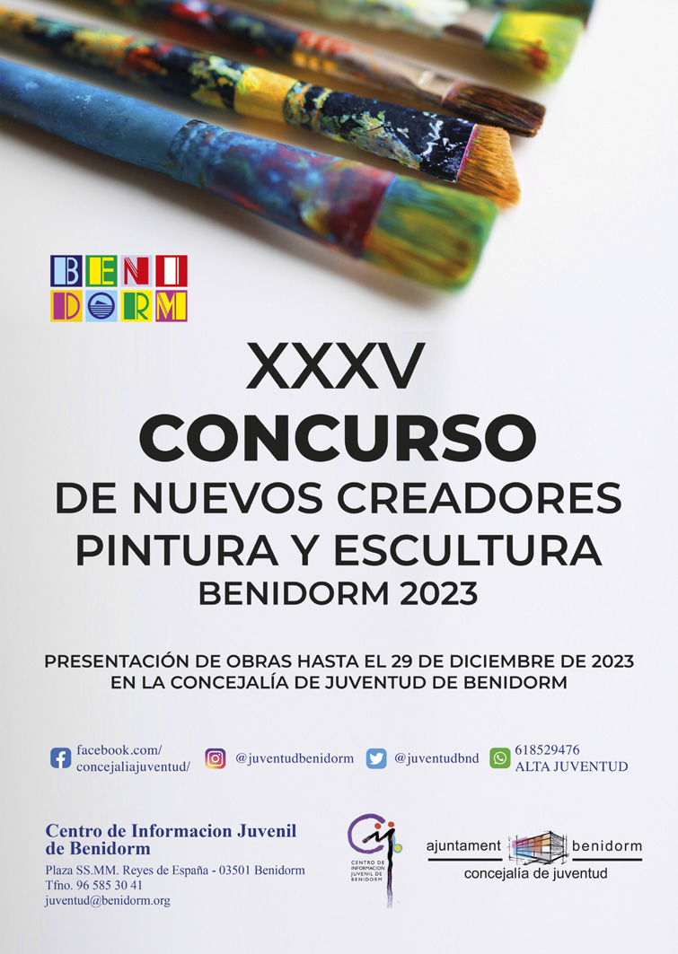 XXXV Concurso Nuevos Creadores 2023