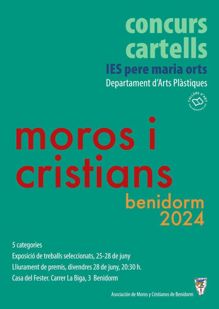 CONCURS CARTELLS MOROS I CRISTIANS BENIDORM 2024
