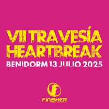 CARTEL VII TRAVESIA A NADO HEARTBREAK BENIDORM 2025