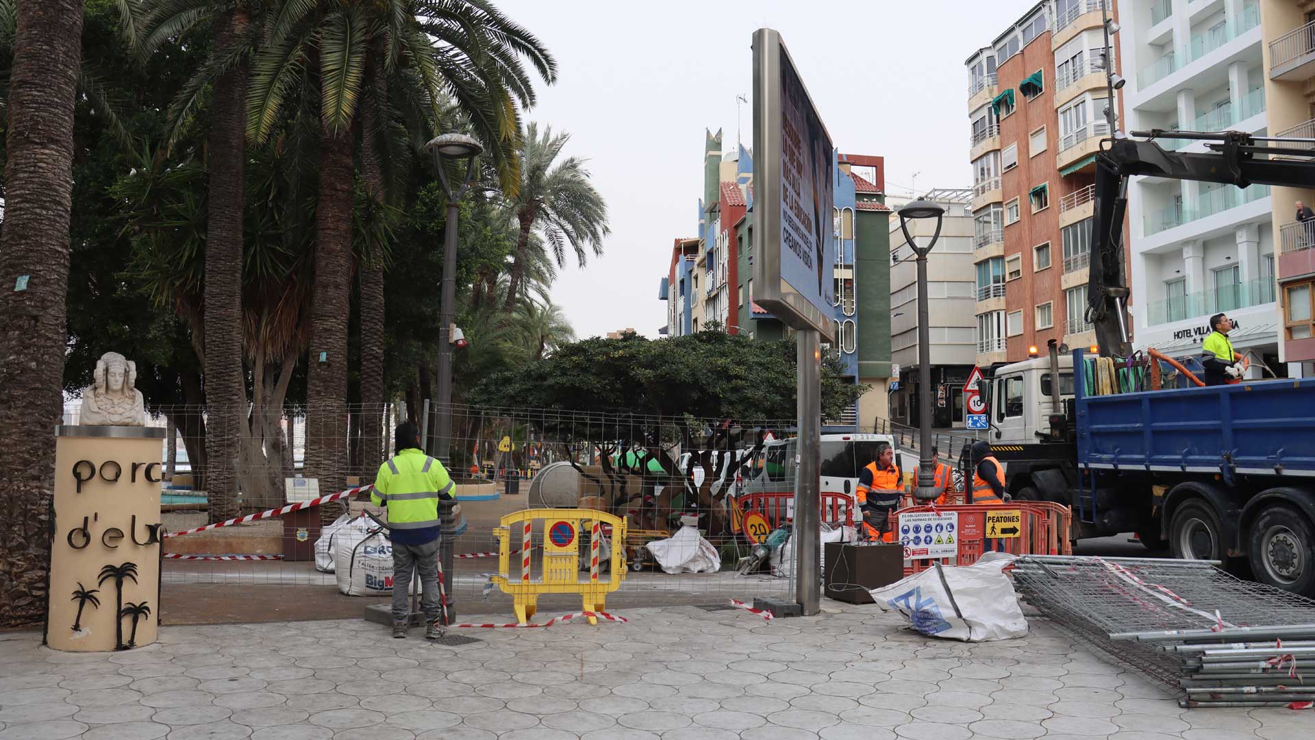 Benidorm carries out a project to improve rainwater collection in Elche ...