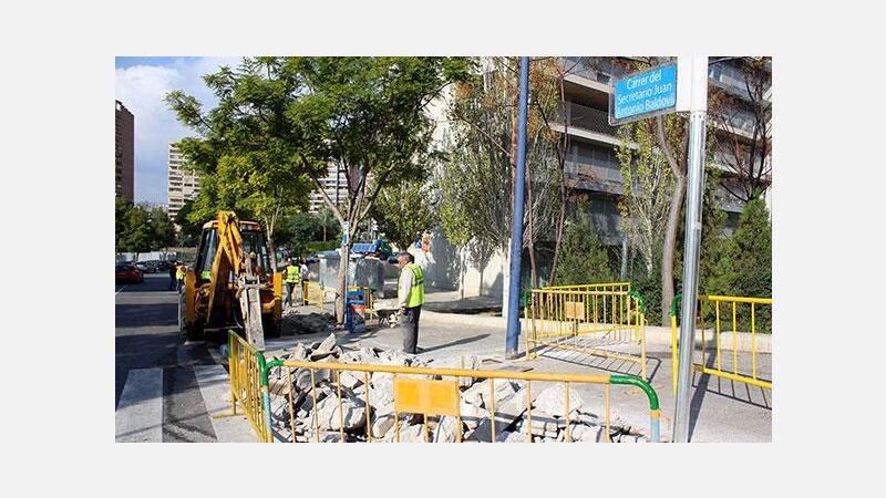 Benidorm inicia tres obras de accesibilidad y escena urbana en el barrio de La Cala 