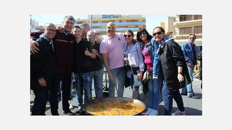 La falla Els Tolls se lleva los tres premios del concurso de paellas