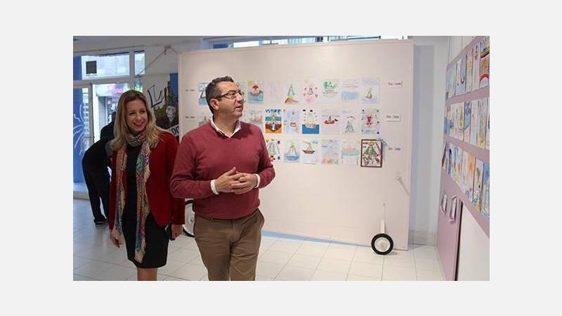 La Casa del Fester acoge la exposición de dibujos escolares de ‘La Barqueta’