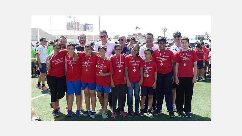 Fiesta y entrega de medallas de los XXXV Juegos Deportivos Escolares de Benidorm