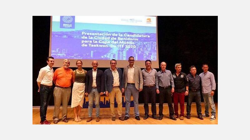 Benidorm presenta su candidatura para albergar la Copa del Mundo ITF de Taekwon-do 2020