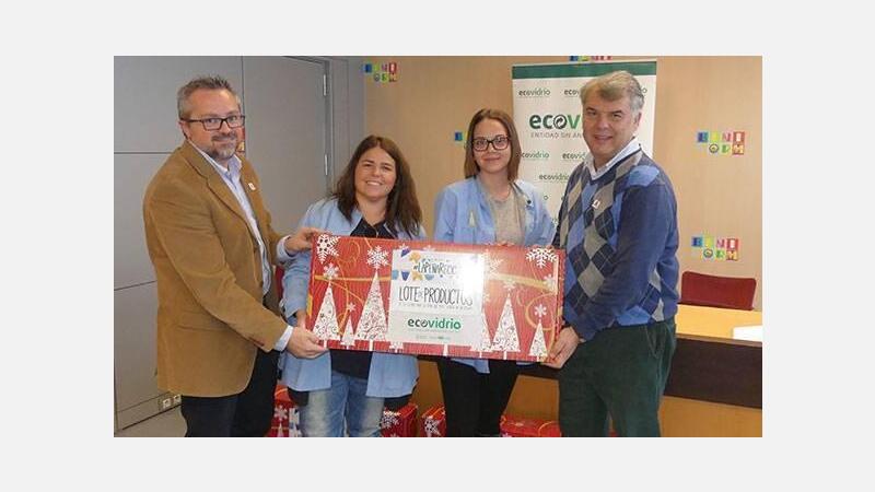 Las peñas de Benidorm reciclan 3.300 kg de vidrio durante las Festes Majors Patronals 2017