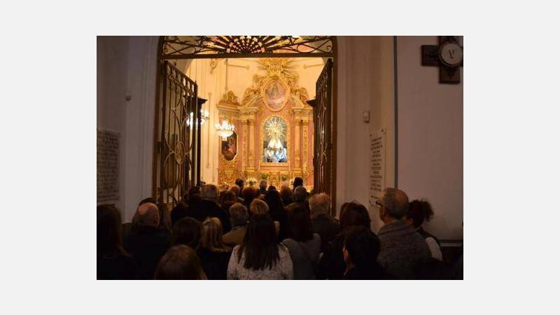 Los Mayorales 2018 se presentan a la Virgen del Sufragio