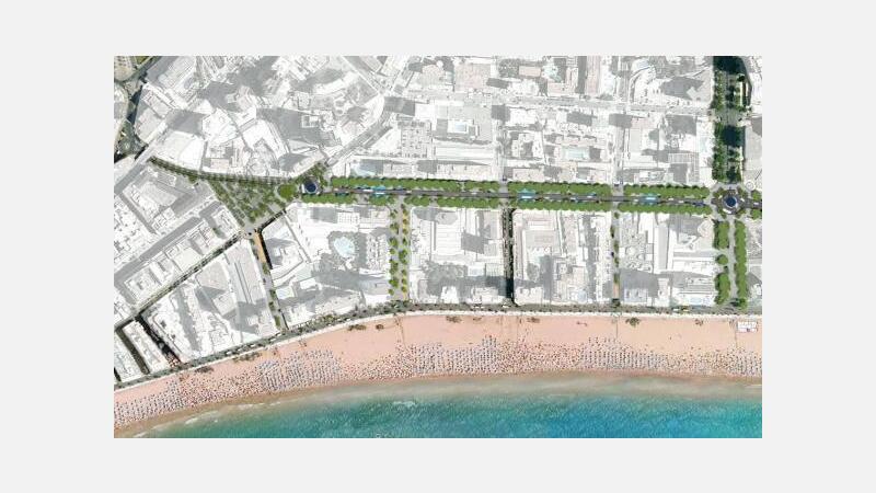 El proyecto de remodelación de Mediterráneo plantea una avenida más habitable y con más espacios verdes y peatonales 