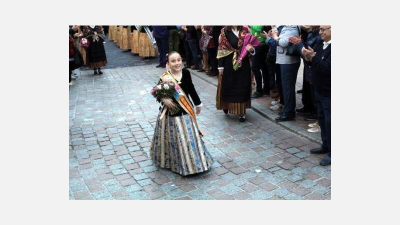 Más de un centenar de entidades festeras participan en la Ofrenda a la Mare de Déu del Sofratge en los actos del 278 Aniversario del Hallazgo de la patrona de Benidorm