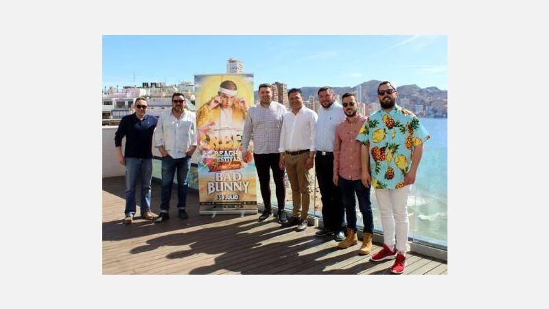 Benidorm acoge el 19 de julio el Reggaetón Beach Festival con Bad Bunny en el cartel
