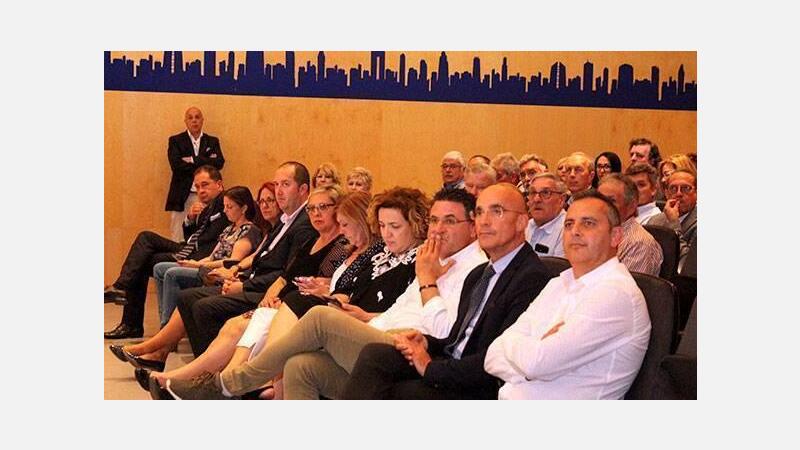 Homenaje del Ayuntamiento de Benidorm a sus funcionarios en el día de Santa Rita