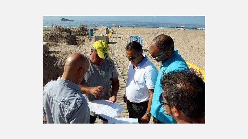 Benidorm crea una nueva zona multideportiva en Poniente con seis pistas de voley playa