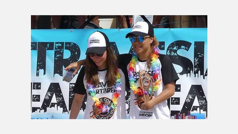 Más de 250 nadadores participan en la II Travesía Heartbreak a la playa de Levante de Benidorm 