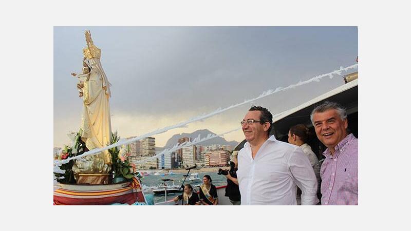 Benidorm se ha volcado con la festividad de la Virgen del Carmen