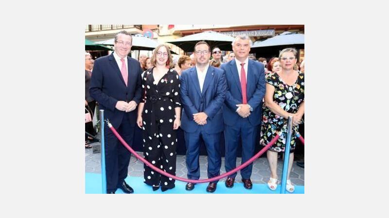 Benidorm presenta su cartel anunciador de les Festes Majors Patronals 2018, obra de la artista Marina Sanchís