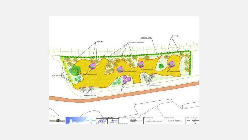 Benidorm ejecutará una nueva fase del Parque dels Ametlers, completando el itinerario peatonal paralelo al TRAM