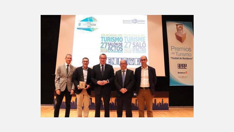 Benidorm premia la labor del “gigante” del sector turístico TUI, del Instituto Tecnológico Hotelero y de la agencia Sunsea Travel 