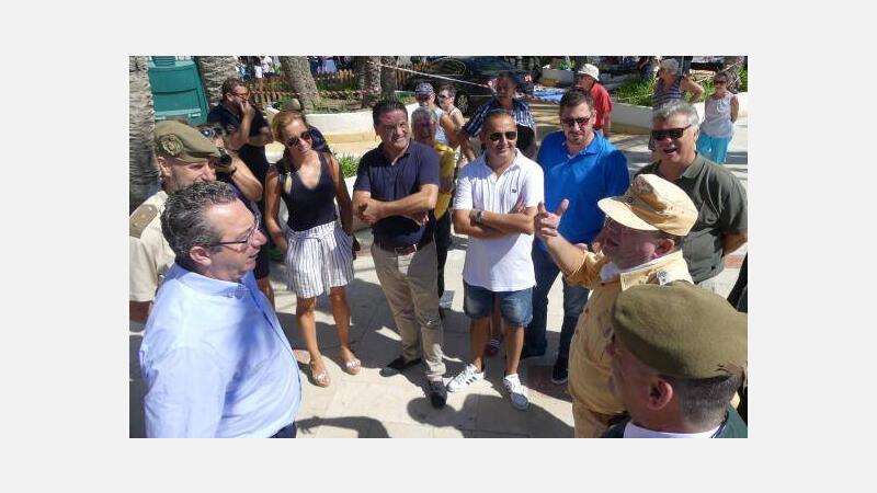 La playa de Poniente de Benidorm se transforma en Normandía para la recreación del Día D