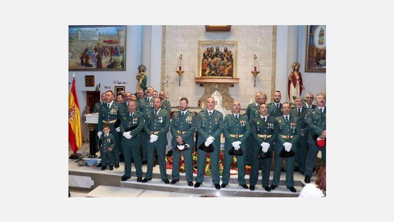 Benidorm celebra junto a la Guardia Civil la festividad de la Virgen del Pilar