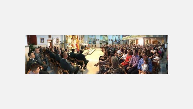 Benidorm celebra junto a la Guardia Civil la festividad de la Virgen del Pilar