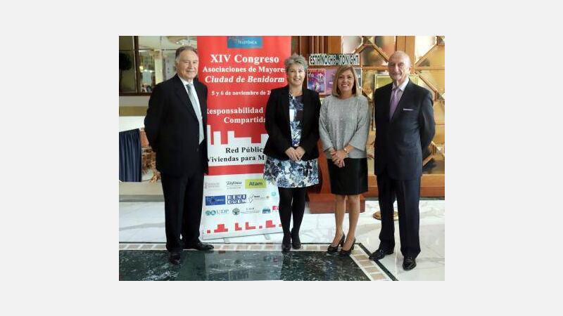 La concejala de Bienestar Social inaugura el XIV Congreso de Asociaciones de Mayores ‘Ciudad de Benidorm’