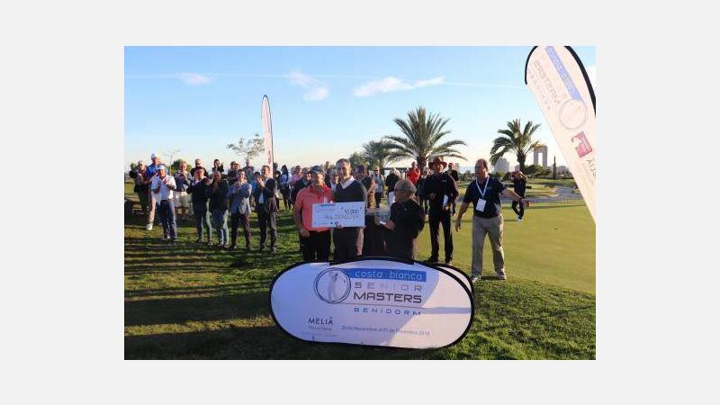 El británico Paul Streeter vence el ‘Costa Blanca Benidorm Senior Masters’ de golf en una soleada tarde de diciembre