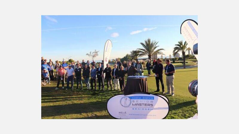 El británico Paul Streeter vence el ‘Costa Blanca Benidorm Senior Masters’ de golf en una soleada tarde de diciembre