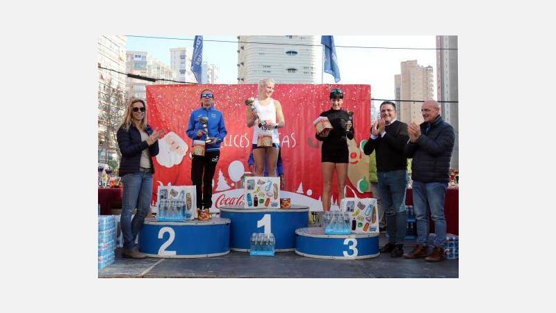 Más de 500 personas despiden el año corriendo la San Silvestre de Benidorm