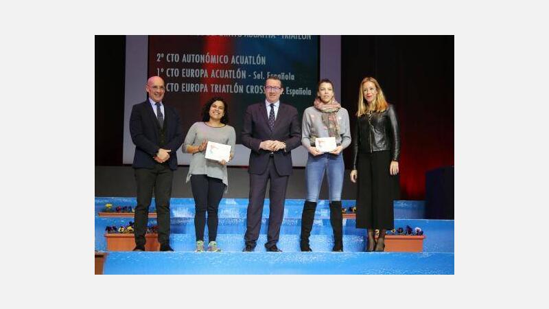 Eliana Krist Sotelo y Rodrigo Sebastiá premiados en la VII Gala del Deporte 