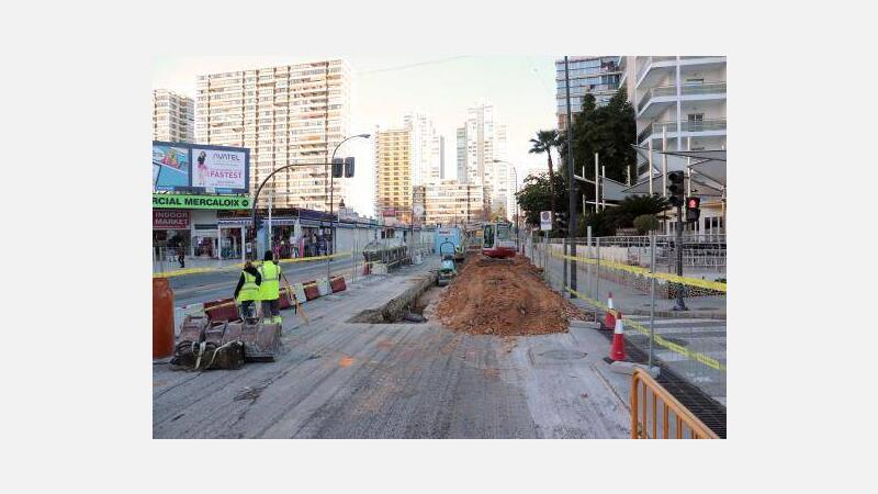El grueso de la obra de renovación de Ametlla del Mar estará listo para Semana Santa