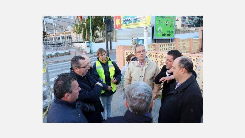 El grueso de la obra de renovación de Ametlla del Mar estará listo para Semana Santa