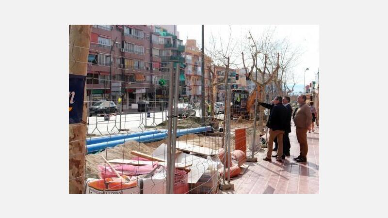 Benidorm iniciará la pavimentación del primer tramo de obra de Jaime I la próxima semana