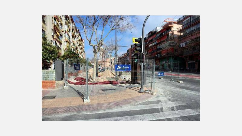 Benidorm iniciará la pavimentación del primer tramo de obra de Jaime I la próxima semana