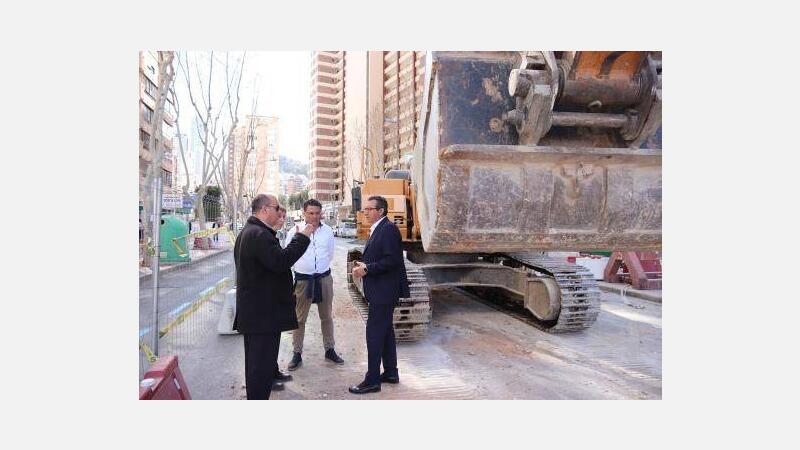 Benidorm abrirá la próxima semana a los peatones la nueva acera de Ametlla del Mar