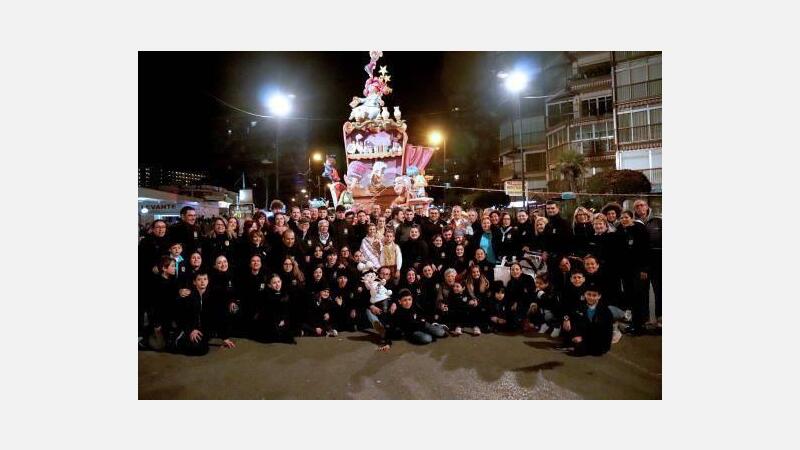 Con la ‘cremà’, las Fallas de Benidorm se despiden hasta el año que viene