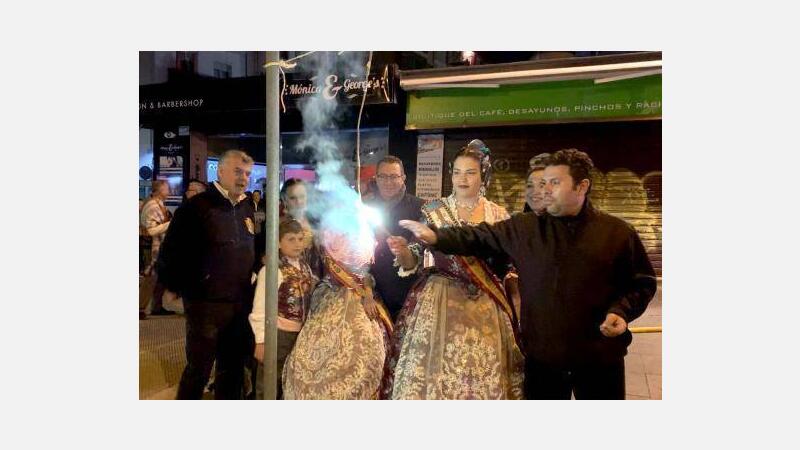 Con la ‘cremà’, las Fallas de Benidorm se despiden hasta el año que viene