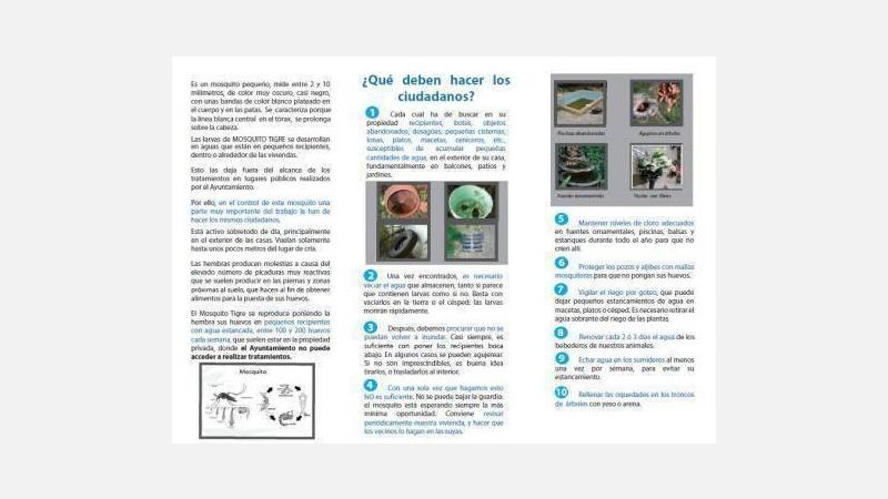 El Ayuntamiento retoma la campaña para combatir el mosquito tigre con la colaboración de Hidraqua
