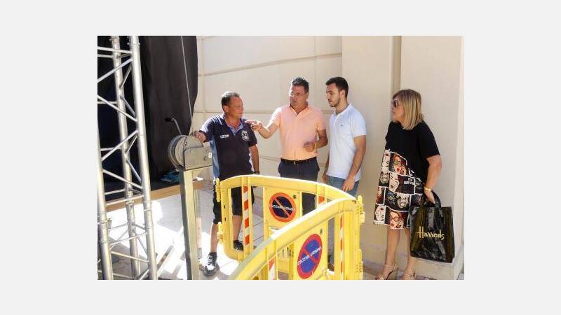 El auditorio Óscar Esplá estrena hoy nuevo escenario y nueva rampa de acceso