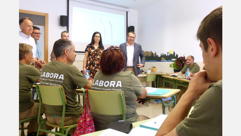 El programa ‘Et Formem’ Benidorm ocupa a 20 personas desempleadas con dificultades de inserción laboral