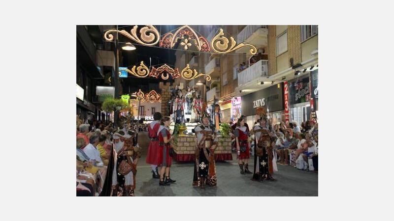 Fin de semana de Moros y Cristianos en Benidorm