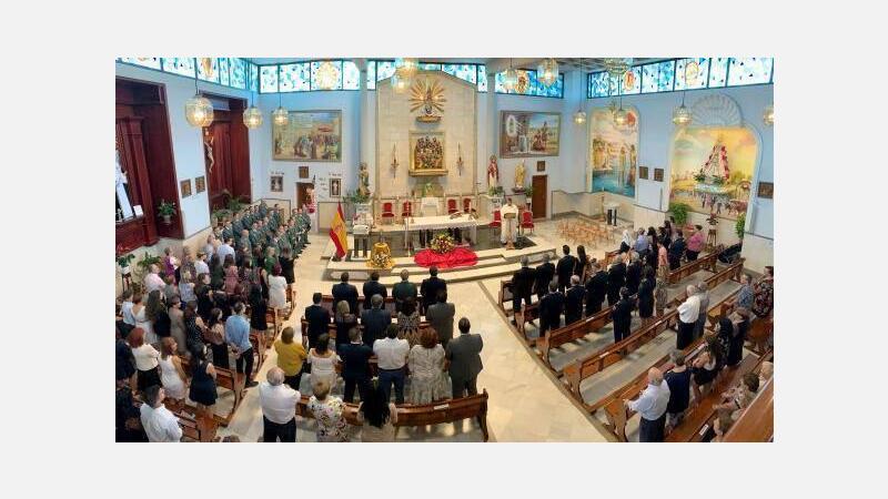 La Guardia Civil celebra en Benidorm la festividad de su patrona, la Virgen del Pilar