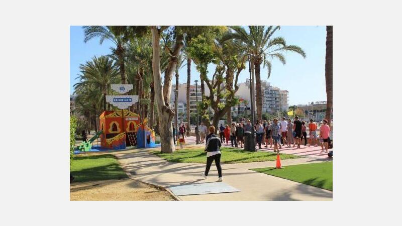 Benidorm abre el Parque de Elche para facilitar el desarrollo de varios actos de las Festes Majors Patronals