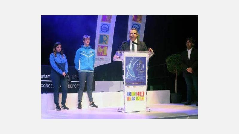 Liliana Fernández y Pablo Sánchez premiados en la VIII Gala del Deporte como mejores deportistas en la temporada 2018-2019