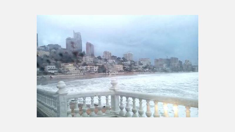 El temporal de viento se salda en Benidorm con 33 incidencias, ninguna de gravedad