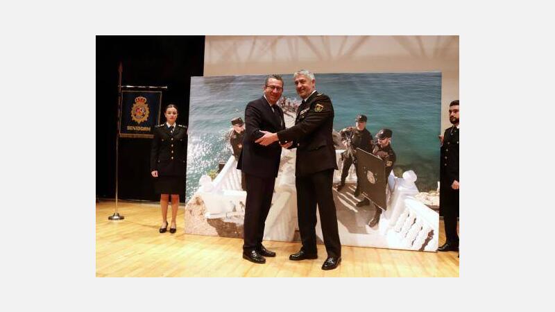 La Policía Nacional celebra en Benidorm el 196 Aniversario de su fundación