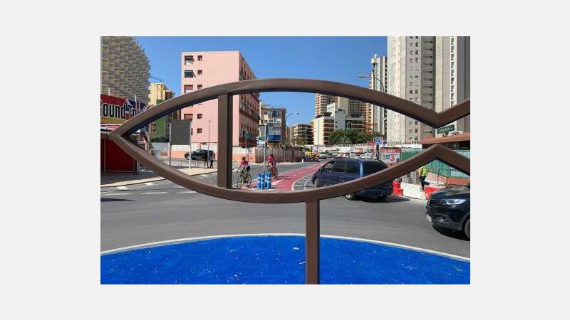 Benidorm renueva el tramo de Ametlla del Mar entre las calles Roma y París
