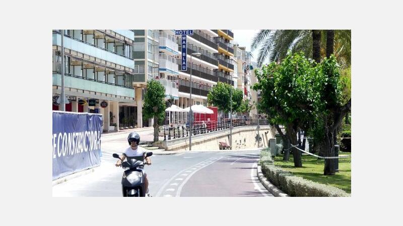 Toda la calle Sant Pere será peatonal a finales de mes