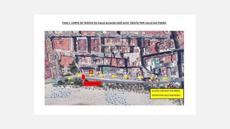 Toda la calle Sant Pere será peatonal a finales de mes