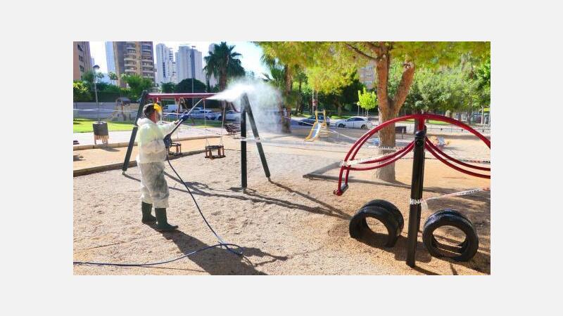 Benidorm reabre los parques infantiles